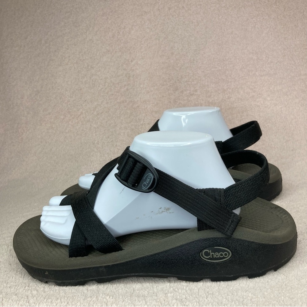 Chaco Z/Cloud 2 Outdoor Hiking Sandals Men’s 11 Black Summer Camping Outdoorsy